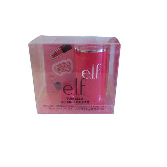 E.L.F. x Stanley 40oz Tumbler Quencher (Red Delicious) Lip Oil Holder & Ornament - Picture 14 of 15